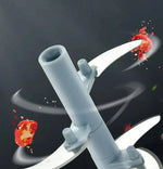 900ML 5 Blade Food Chopper For Meat Hand Press Food Processor