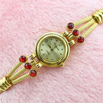 Elegant Luxury Full Diamond Quartz Watch / Ladies Korean Fashion