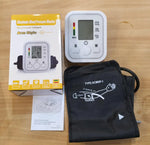 Digital Blood Pressure Monitor – Fully Automatic Upper Arm BP Machine with Heart Rate Monitor